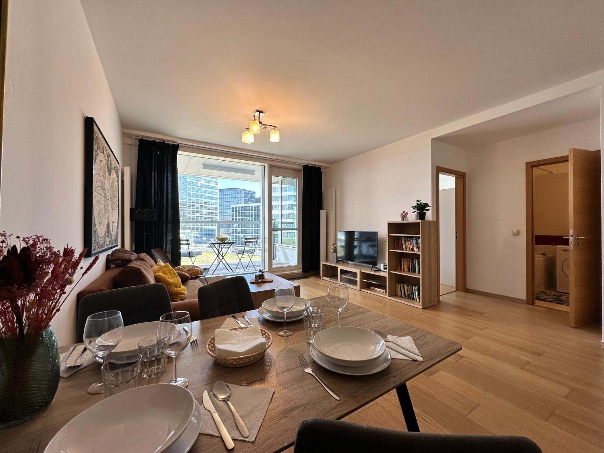 Ferienwohnung Self Check-In, Danube Bank, Free Parking Pressburg Exterior foto